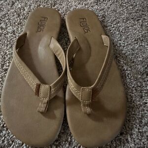 Flojos Tan Flip Flops